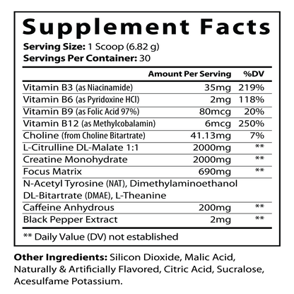 Pre-Workout (Fruit Punch)
